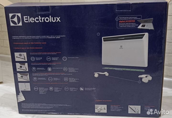 Конвектор Electrolux ECH/AG2-1500T + блок ECH/TUE3