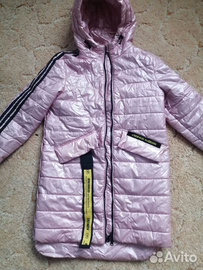 Пальто для девочки 150см