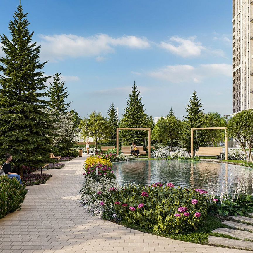 1-к. квартира, 44,4 м², 26/28 эт.