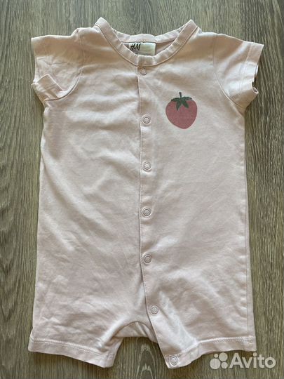 Песочники (ромперы) и слип H&M 68 размер