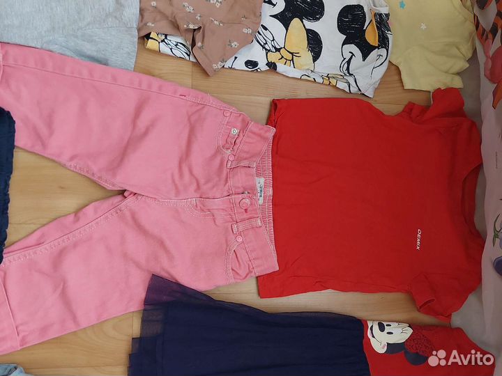 Вещи пакетом на девочку 98-104
