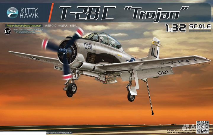 Сборная модель самолета Kitty Hawk KH32015