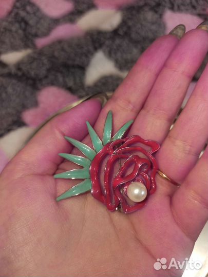Броши СССР Винтаж эмаль