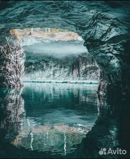 Выходные в Карелии: парк Рускеала, водопады