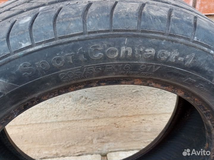 Continental ContiSportContact 1 205/55 R16 91V
