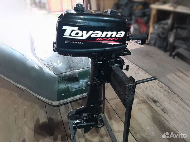 Лодочный мотор toyama T5BMS Б/У