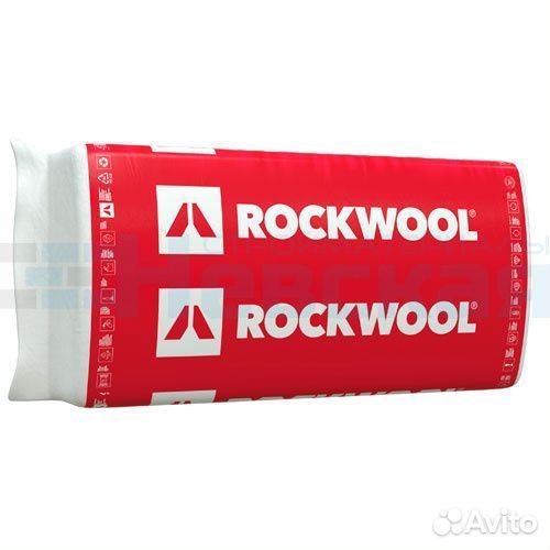 Утеплитель rockwool каркас 100мм 37плот 6шт 3,6м2