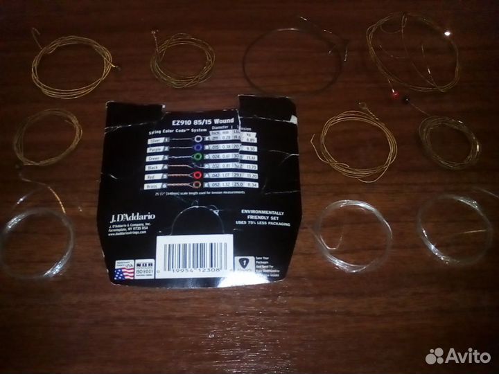 Гитарные струны J.D'Addario