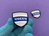Эмблема Volvo 2 шт металлические Вольво