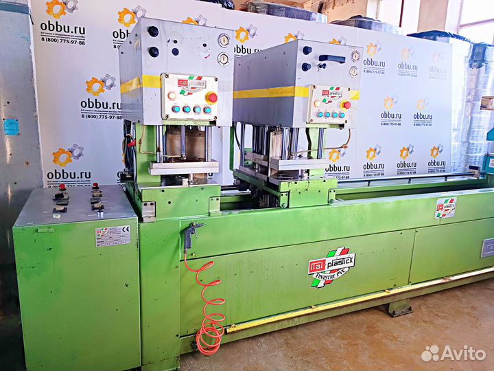 Двухголовая сварка для окон П В Х Ital Plastick