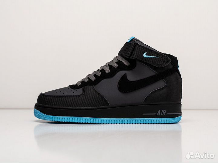 Кроссовки Nike Air Force 1 Mid цвет Черный