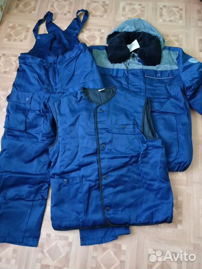 Костюм мужской рабочий спецодежда зимний