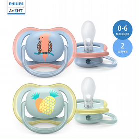 Пустышка Philips Avent Ultra air 0-6месяцев 2шт