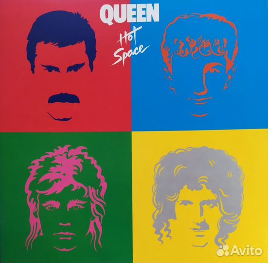 LP - Queen - Hot Space /Us - Elektra/ - 1982