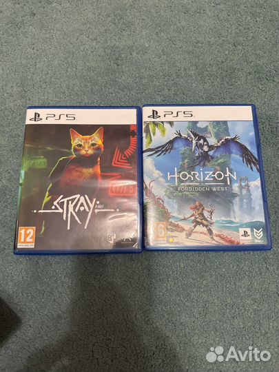 Игры PS5 horizon, stray