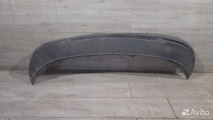 Губа заднего бампера под парктроники задняя Skoda