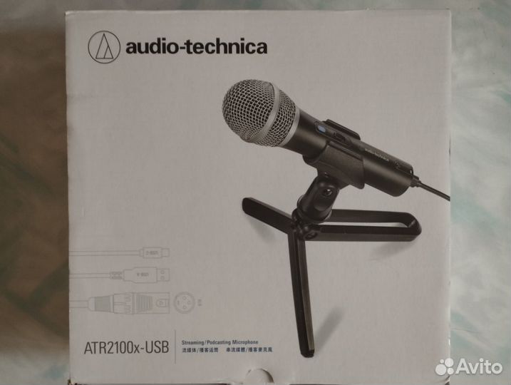Микрофон ATR 2100x USB