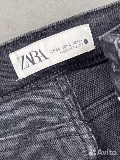 Джинсы скини Zara 34р