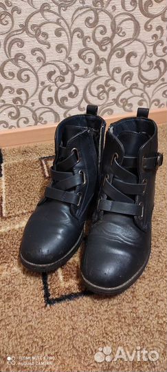 Ботинки осень для девочки р.35