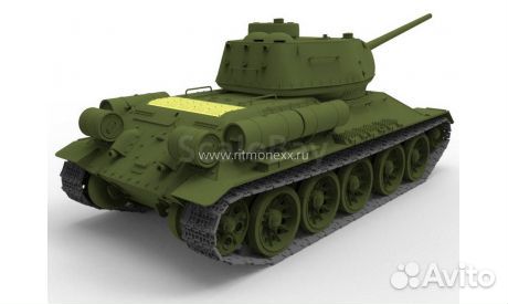 Т 34 танк фирмы бронко
