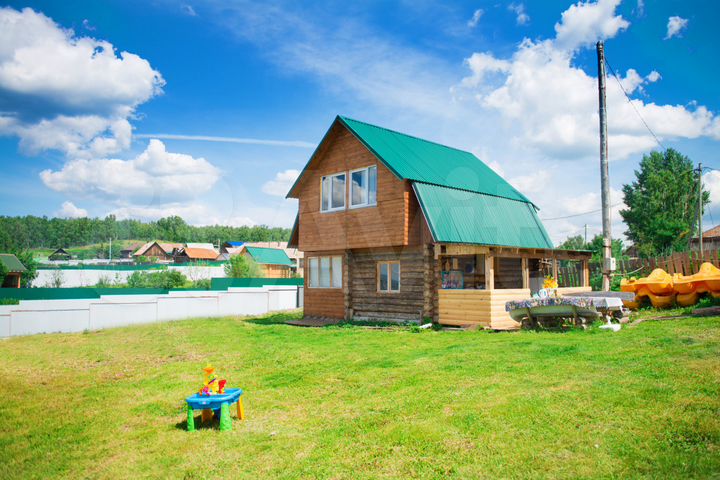 Дом 54 м² на участке 8 сот.