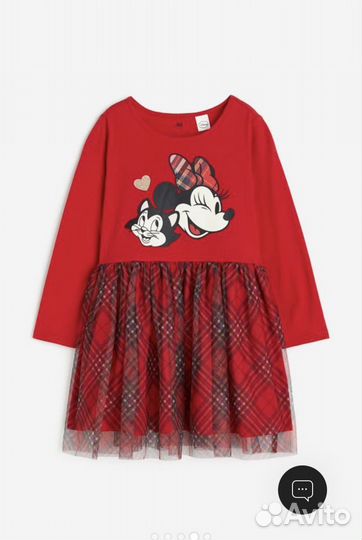Платье H&M Disney 110/116 122/128