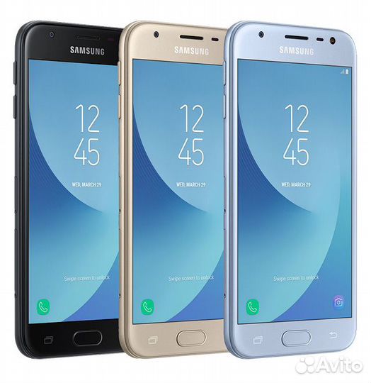 Лоток симкарты Samsung j3 2017 черный