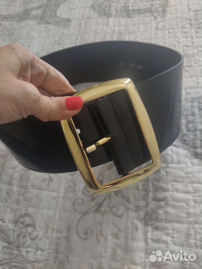 Ремень женский лаковая кожа