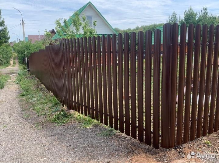 Установка заборов