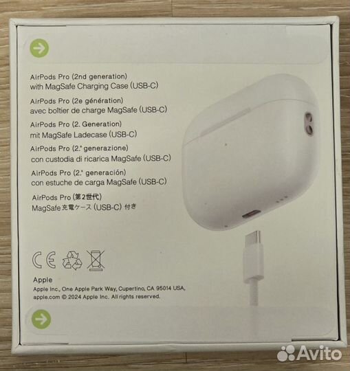 Наушники apple airpods 2