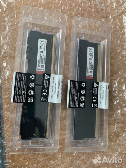 Оперативная память Kingston fury ddr4 16gb 3600