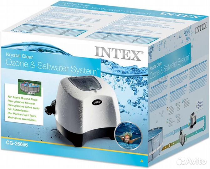Хлоргенератор с озонатором Intex, 26666