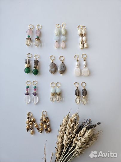 Серьги и подвески для сережек конго