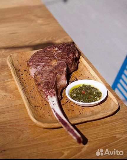 Стейк Спинной отруб Томагавк 3-4 ребра Rebeye