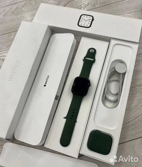 Apple watch 7 45 mm (идеал 100% акб )