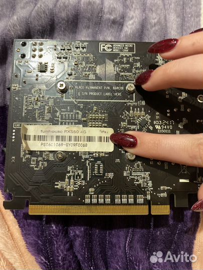 Видеокарта RX560