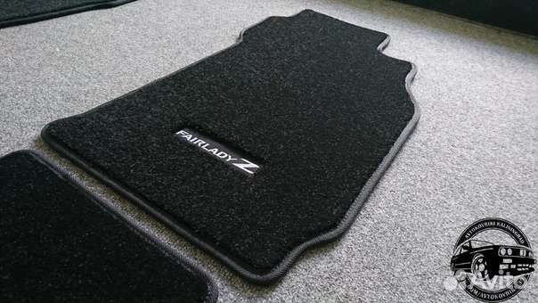 Автоковрики для Nissan Fairlady Z (Z31), черные