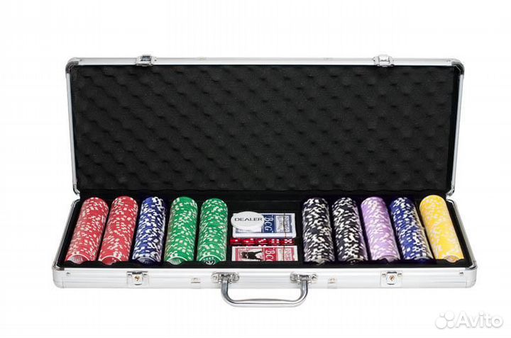 Набор для покера nuts на 500 фишек 61791