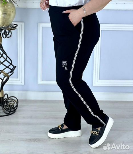 Штаны спорт шик 56,58,62