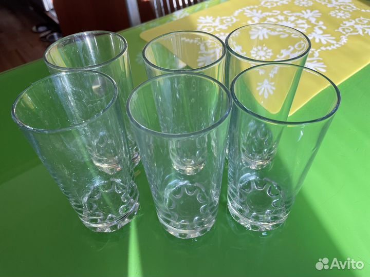 Стаканы, 6 шт