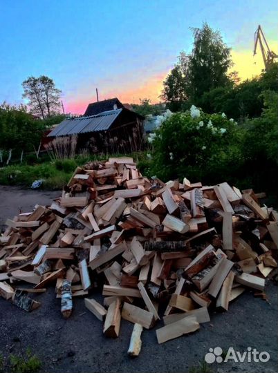 Дрова в укладку любого объема Березовые в Выборге
