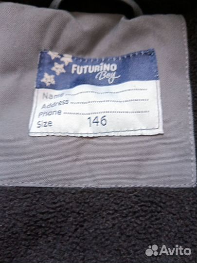 Куртка на мальчика осень весна 146