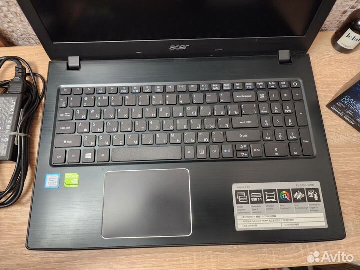 Игровой Acer SSD,i5 7Th Gen,GF940MX 2Gb,озу12,IPS