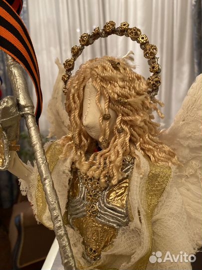 Кукла ангел ручной работы