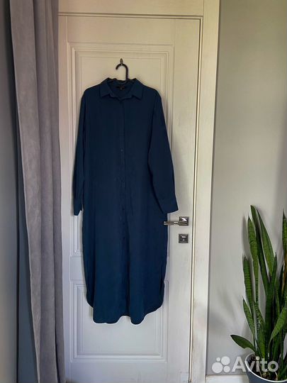 Платье рубашка 46