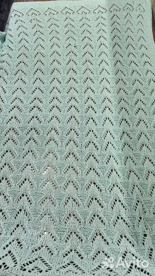 Плед детский вязаный ручная работа