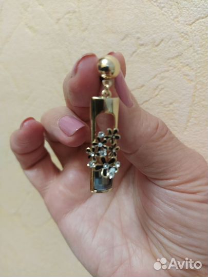 Серьги с кристалами swarovski