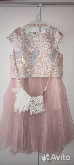 Нарядный костюм для девочки 134