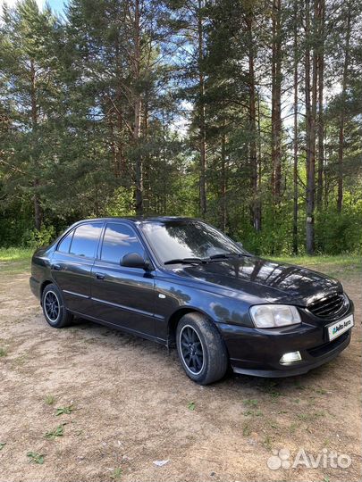 Hyundai Accent 1.5 МТ, 2006, 190 546 км