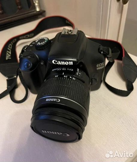 Зеркальный фотоаппарат canon 1100D
